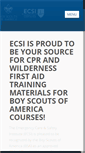 Mobile Screenshot of boyscouts.ecsinstitute.org