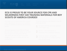 Tablet Screenshot of boyscouts.ecsinstitute.org