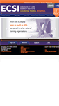 Mobile Screenshot of ecsinstitute.org